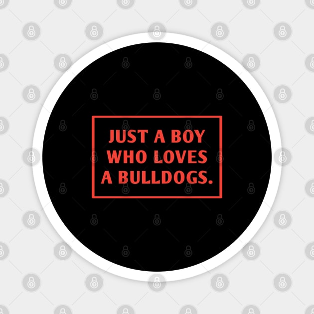 Bulldog Lover Magnet by BlackMeme94